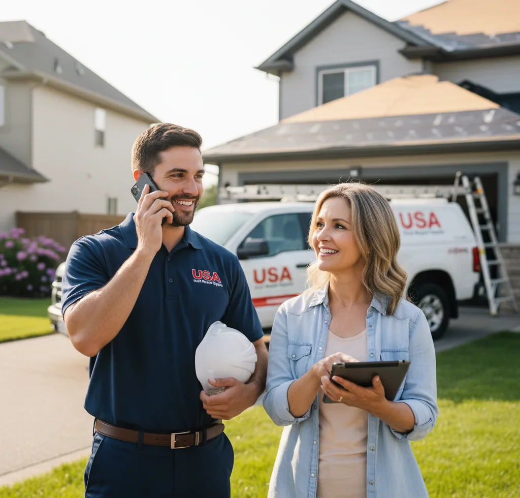 USA Roof Repair Experts customer support in Midland Park